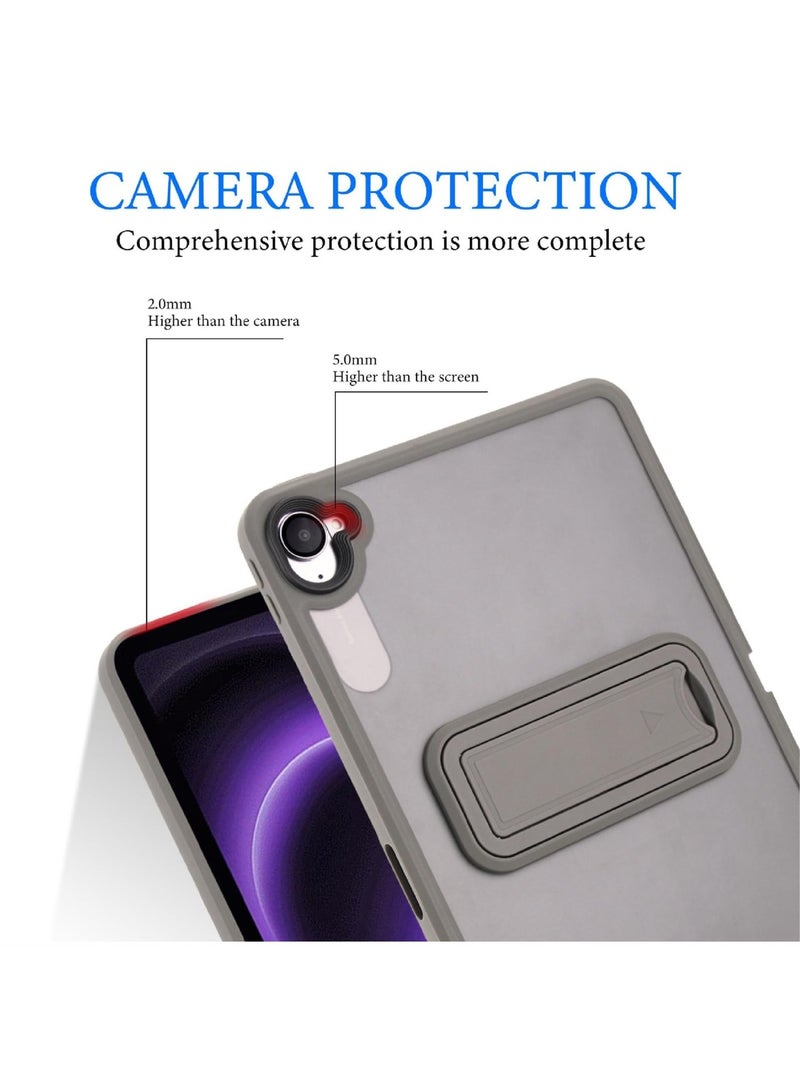 For Xiaomi Pad Mini 8.8 2025 Case, with Stand, Hard PC Shell + Soft TPU, Matte Case Cover, Shock Absorber, No Yellowing - Image 3